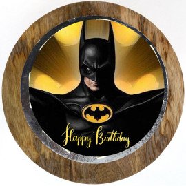 Batman Chocolate Photo Cake