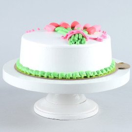 Beautiful Tulips Bunch Pineapple Cake