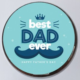 Best Dad Ever Photo Cake