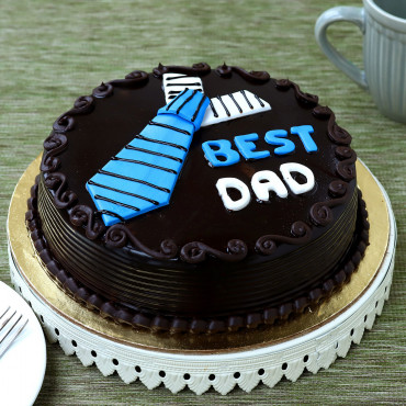 Best Dad Truffle Cake