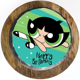 Buttercup Chocolate Photo Cake
