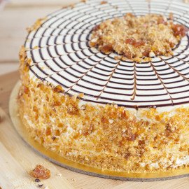 Butterscotch Cream Cake