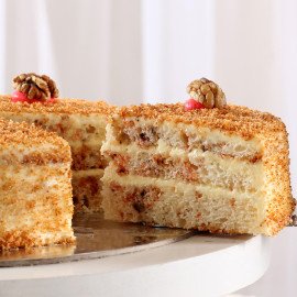 Carrot Walnut Cake