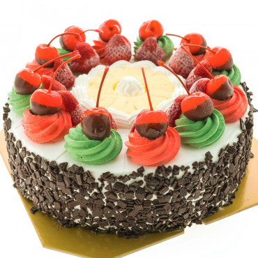 Cherry Toppings Black Forest Cake