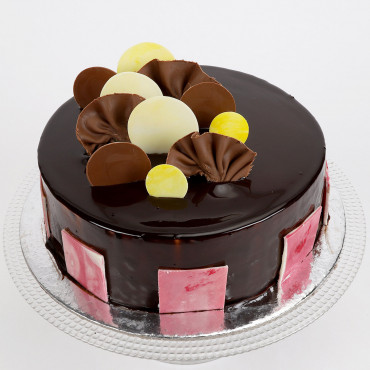 Choco Coin Truffle Cake