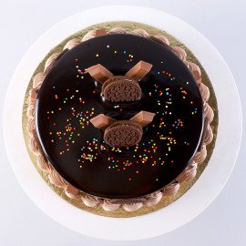 Choco Oreo Bunny Cake