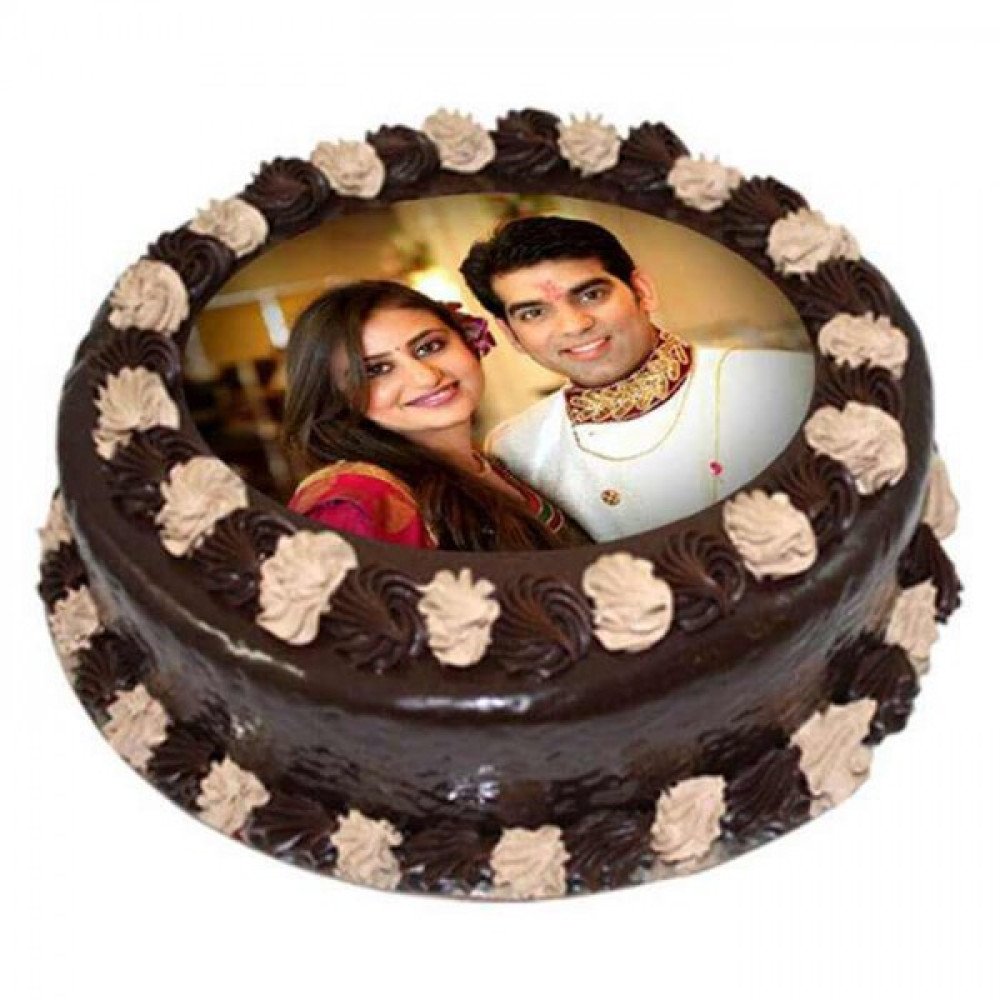 Choco Photo Cake