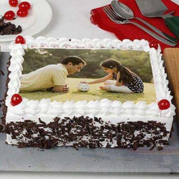 Happy Birthday Photo Cake
