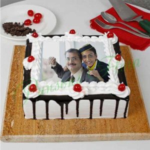 The Black Forest Special Day Photo Cake
