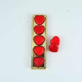 Sweet Unique Shaped Chocolates & Lovable Wooden Plaque.