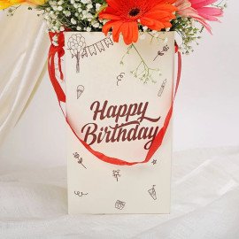 Mixed Gerberas Birthday Box