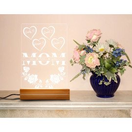 Personalized gift kids names gift for mom