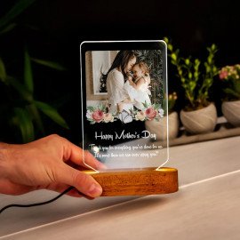 Personalized Special Led Lights Table Lamp Gifts for Mom