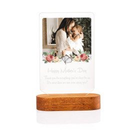 Personalized Special Led Lights Table Lamp Gifts for Mom