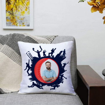Cricket Lover Personalized Satin cushions