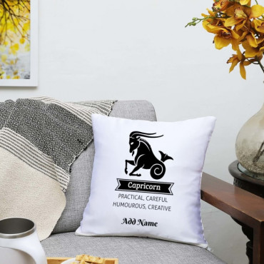 Personalized Capricorn Satin Zodiac cushions