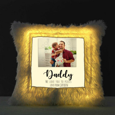 Personalized LED cushions