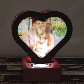 Heart Shape  Photo LED Lamp  