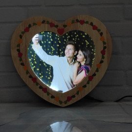 LED Photo Frame Heart Shape
