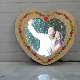 LED Photo Frame Heart Shape