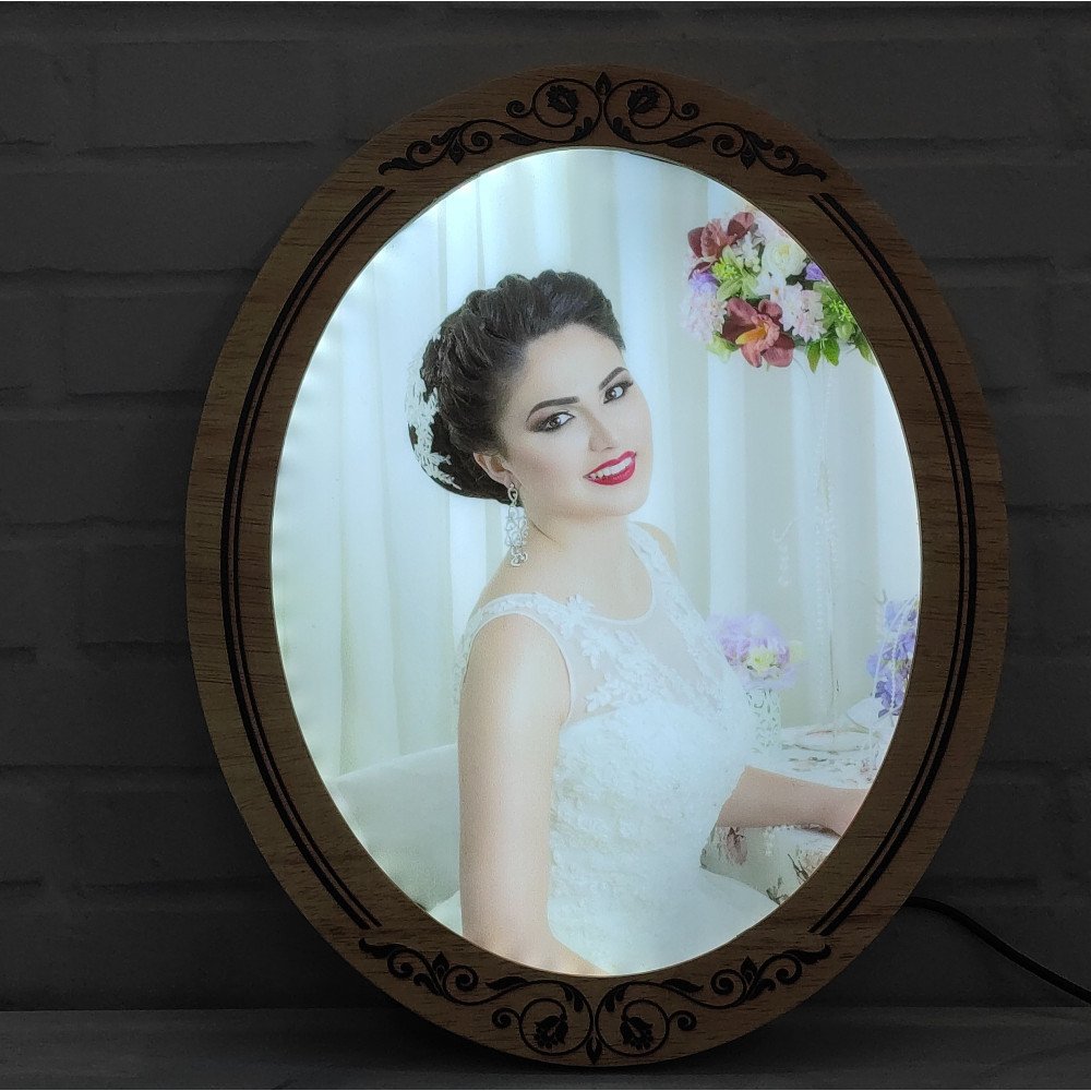 LED Photo Frame Oval