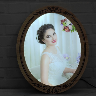 LED Photo Frame Oval