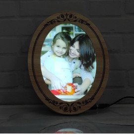LED Photo Frame Oval
