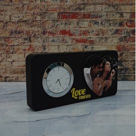 Love Clock Table Top with Photo