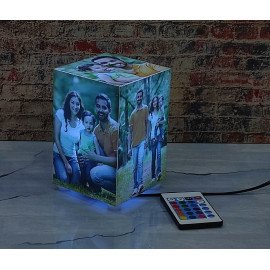 Multi Color Photo Lamp With Remote