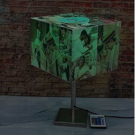 Personalised Cube Glowing Photo Lamp