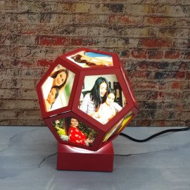 Personalised Qube LED Lamp
