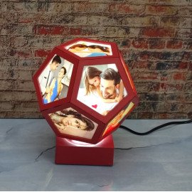 Personalised Qube LED Lamp