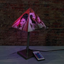 Personalised Unique Photo Lamp With Stand