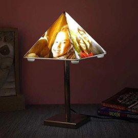 Personalised Unique Photo Lamp With Stand