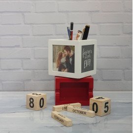 Personalized Pen Stand and Accessories Holder