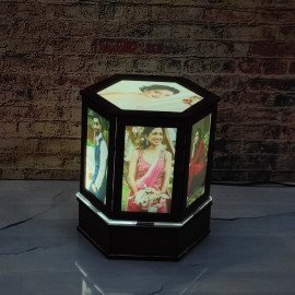 Photo Lamp Wooden Small