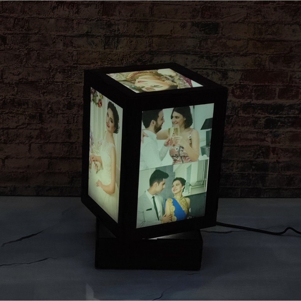 New Wooden Photo LED Lamp - 5 Images