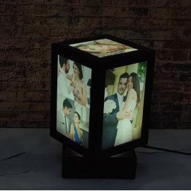 New Wooden Photo LED Lamp - 5 Images