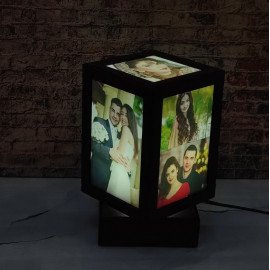 New Wooden Photo LED Lamp - 5 Images