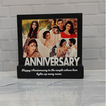 Sublimation Wooden Photo With Anniversary Quotes
