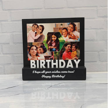 Sublimation Wooden Photo With Birthday Quotes