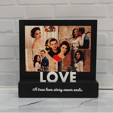 Sublimation Wooden Photo with Love Quotes