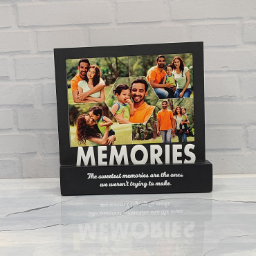 Sublimation Wooden Photo With Memories Quotes