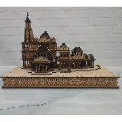Wooden Ayodhya Ram Mandir