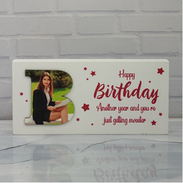 Wooden Birthday Table Top