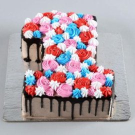 1 Number Chocolate Cake