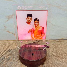 Personalized Incredible Social Post LED Lamp