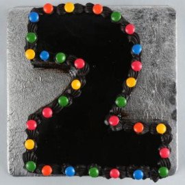 2 Number Truffle Cake