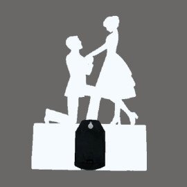 Wonderful Couple Clock for your Beloved One