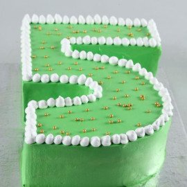 5 Number Chocolate Cake